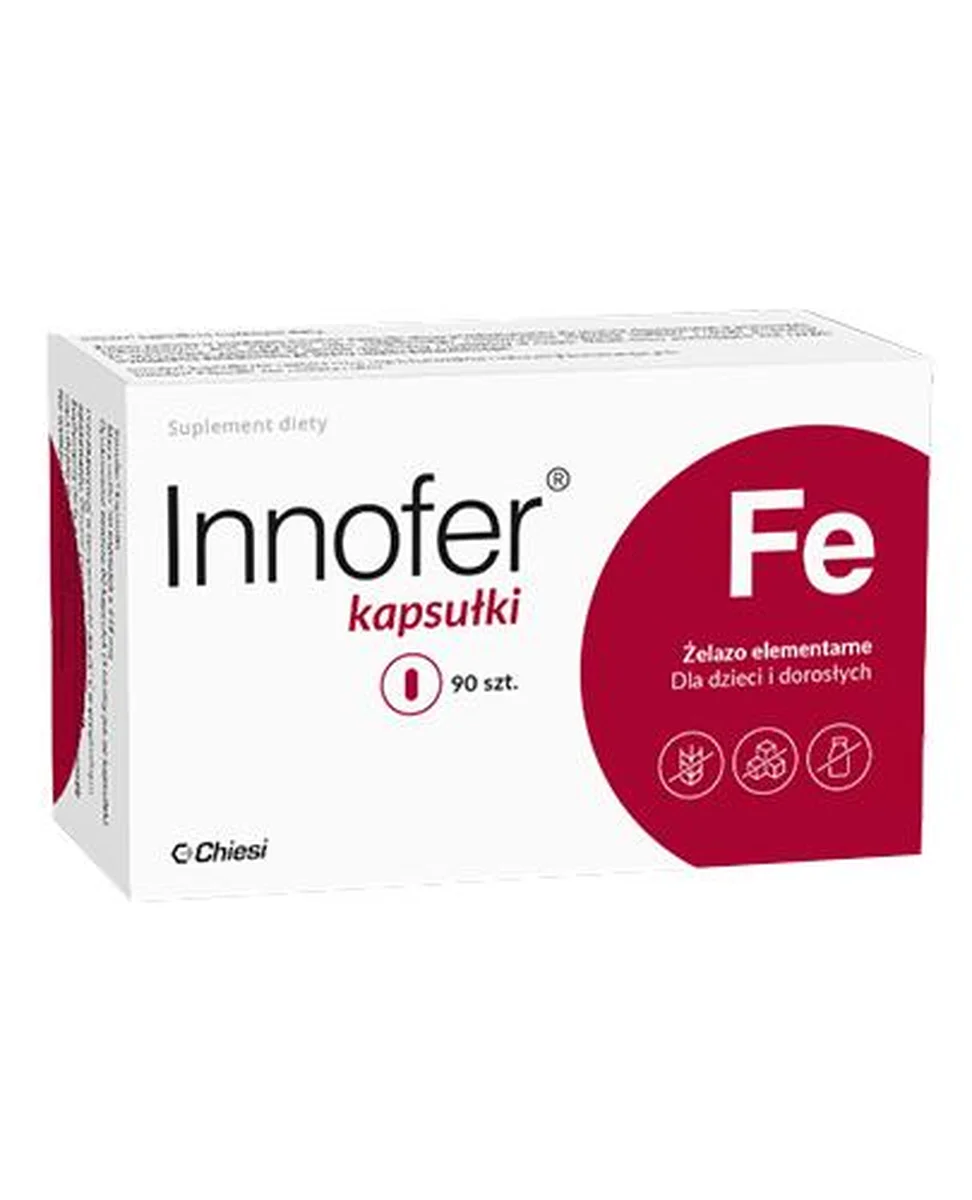 Inofer Innofer Kapsułki, 90 kapsułek - wapteka.pl