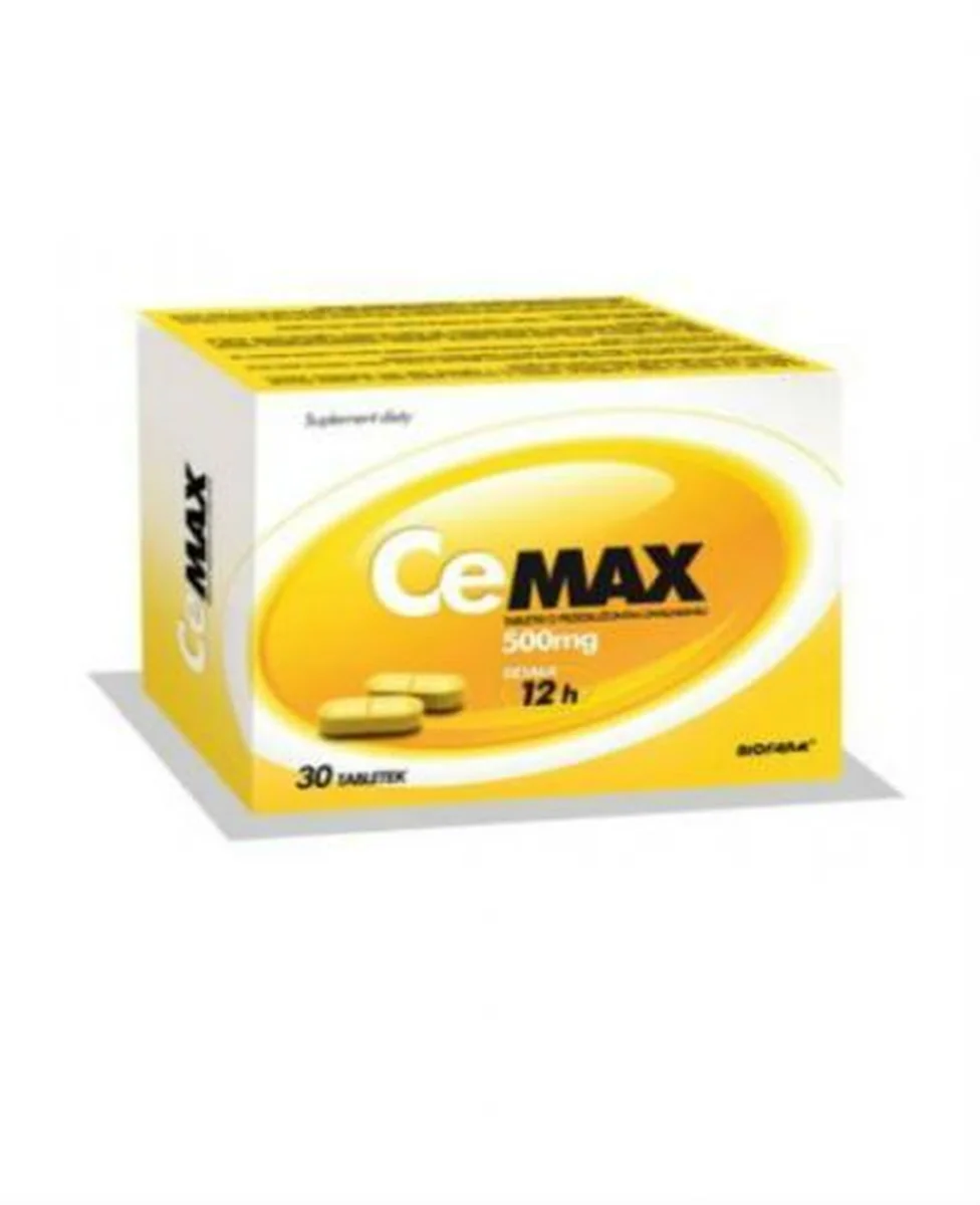 CeMax 500mg 30 tabletek - wapteka.pl