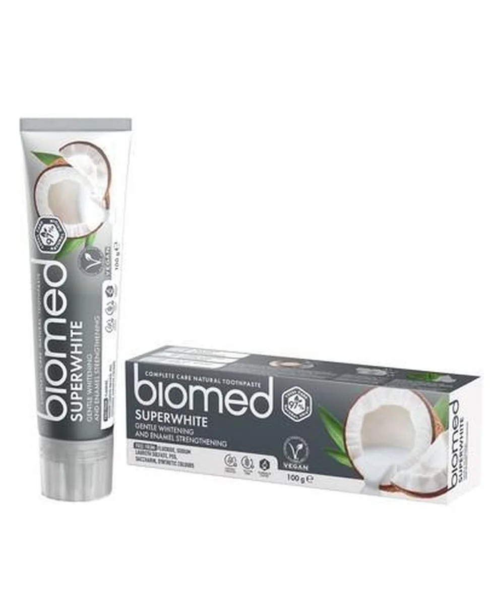 Biomed Superwhite pasta do zębów 100 g - wapteka.pl