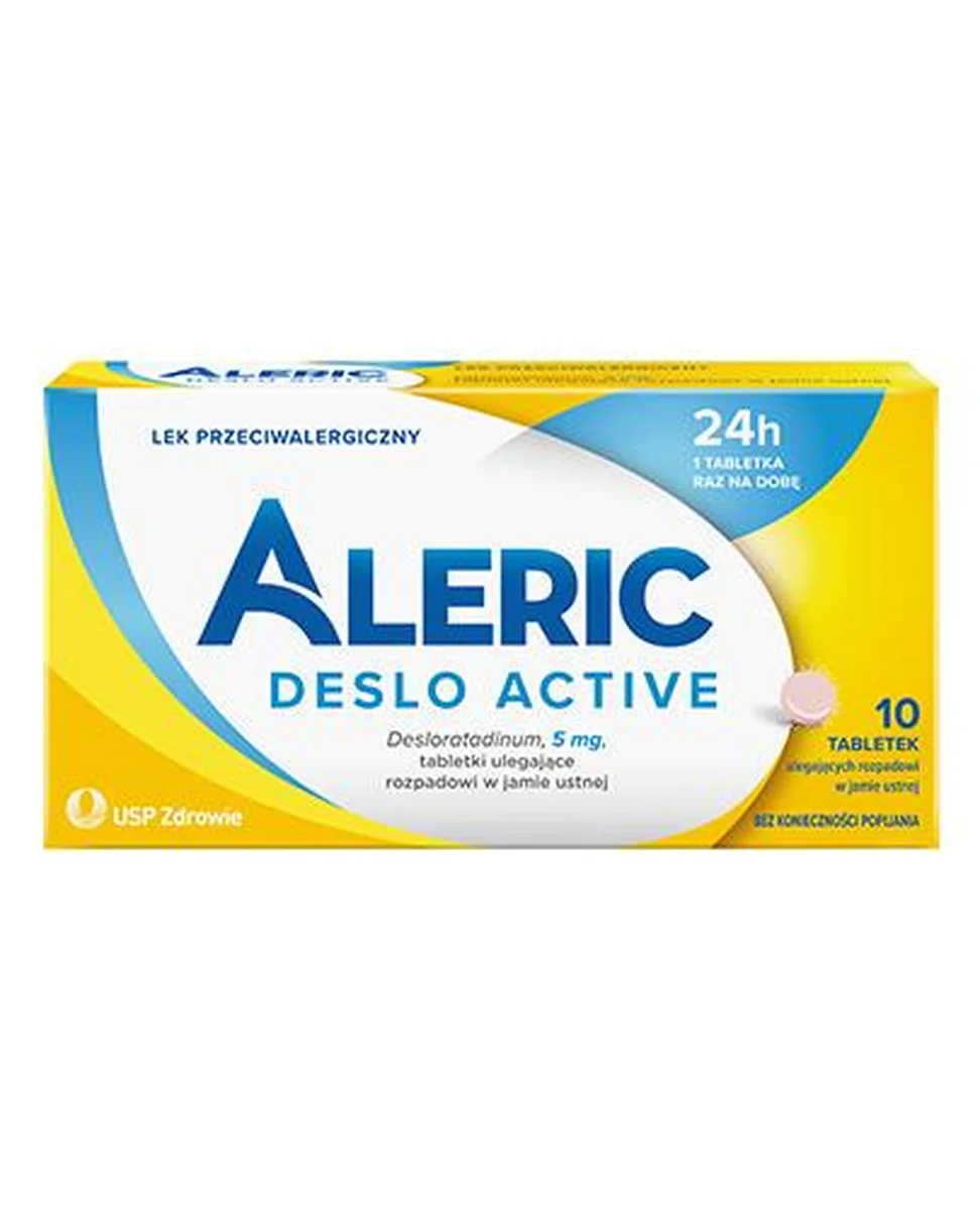 Aleric Deslo Active, 5 mg, tabletki, 10 sztuk - melisa.pl