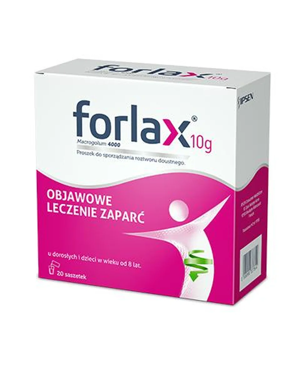 Forlax 10 g, proszek do sporządzania roztworu doustnego, 20 saszetek ...