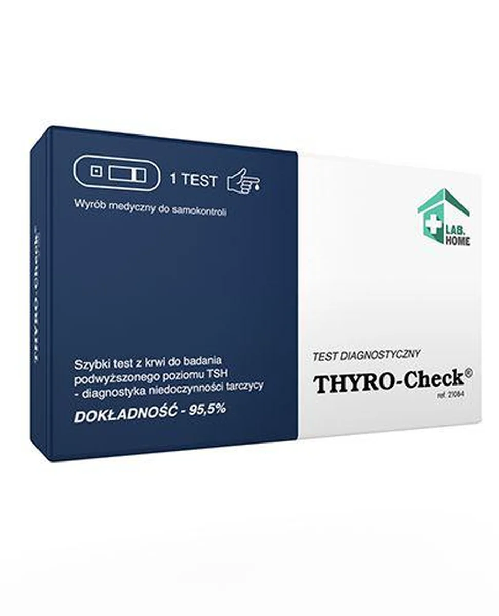 LabHome Thyro Check test płytkowy do diagnozowania niedoczynności ...