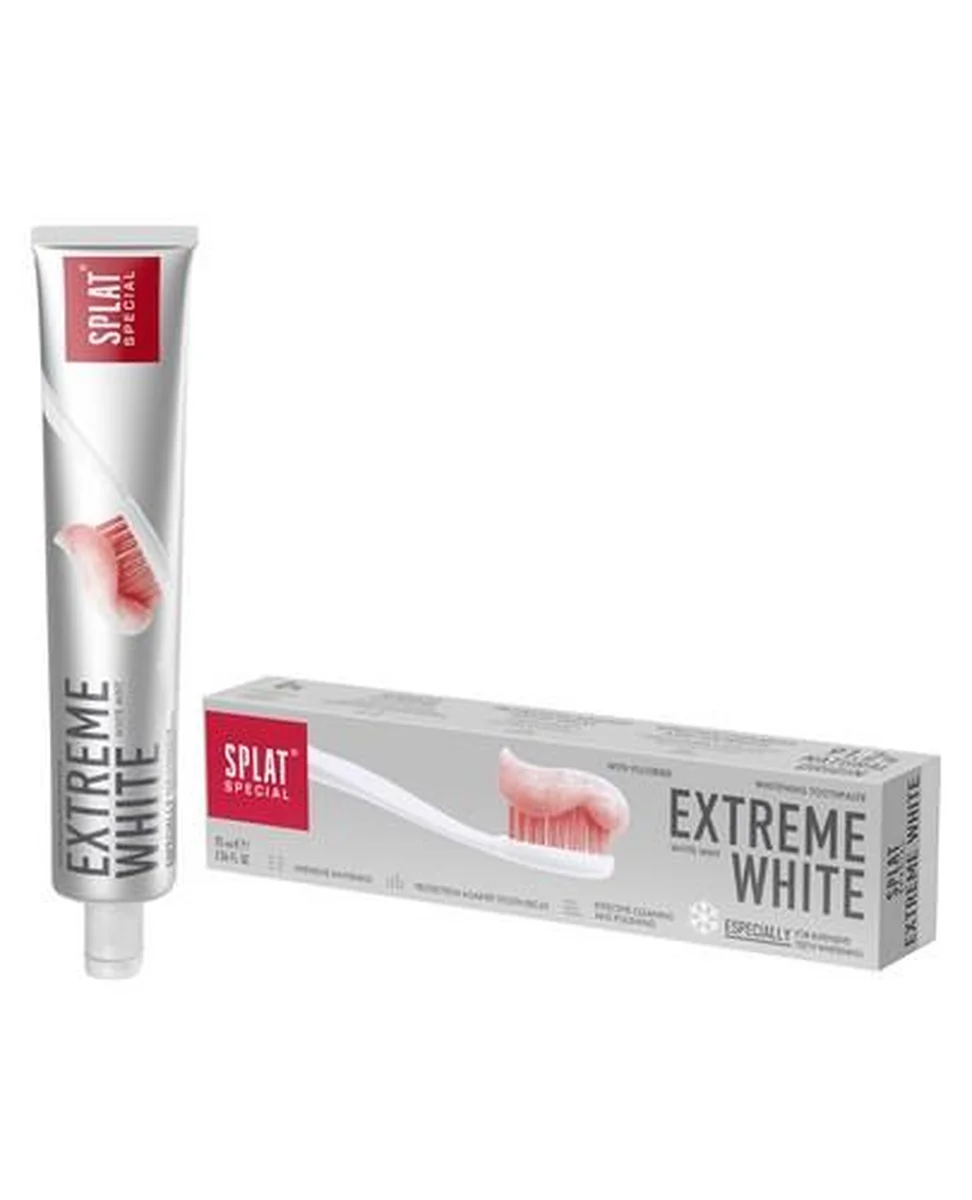Splat Pasta Splat pasta Special Extreme White zawiera granulki nadtlenku mocznika i ...