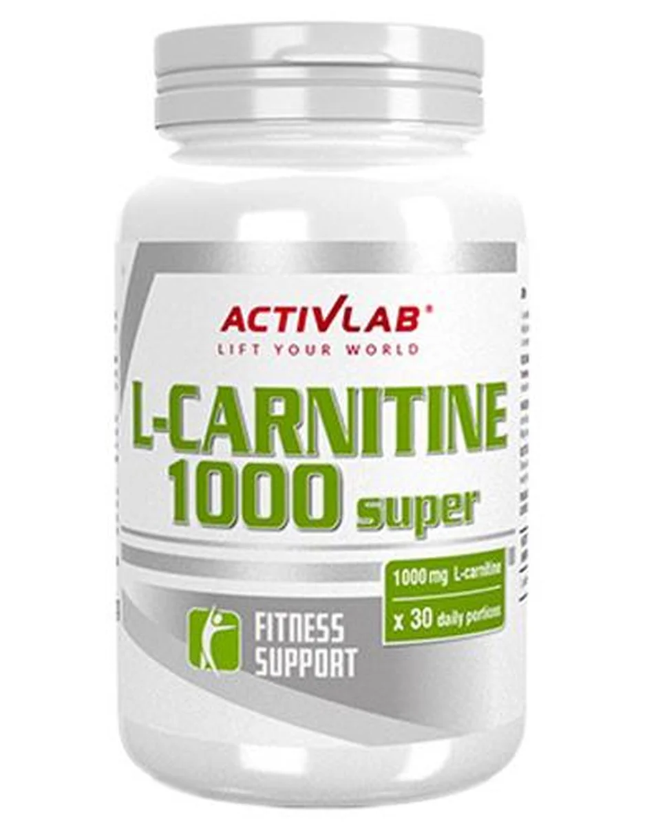 activlab l-carnitine plus hca opinie 1000 Super, 30 kapsułki ActivLab L-Carnitine HCA Plus 50