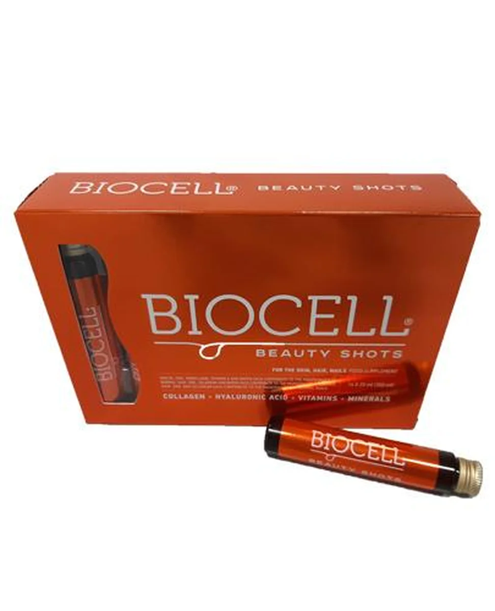 Biocell Beauty Shots kolagen do picia 14 fiolek x 25 ml - wapteka.pl